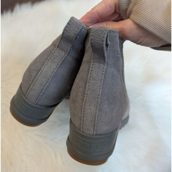 Sorel Womens Evie Pull On Boot Gray Size 7.5 - Picture 3 of 6